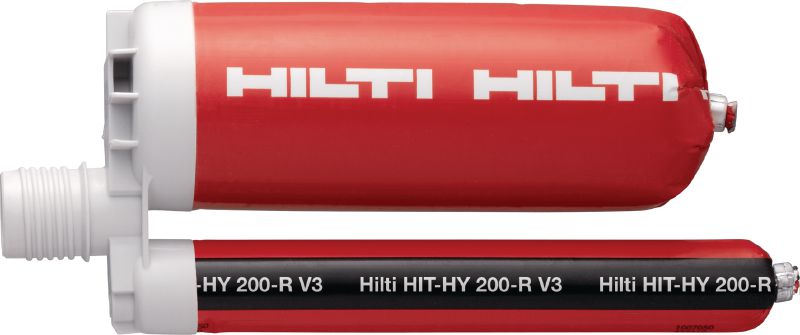 HIT-HY 200-R V3 Adhesive anchor Ultimate-performance injectable hybrid mortar with approvals for post-installed rebar connections and anchoring structural steel baseplate