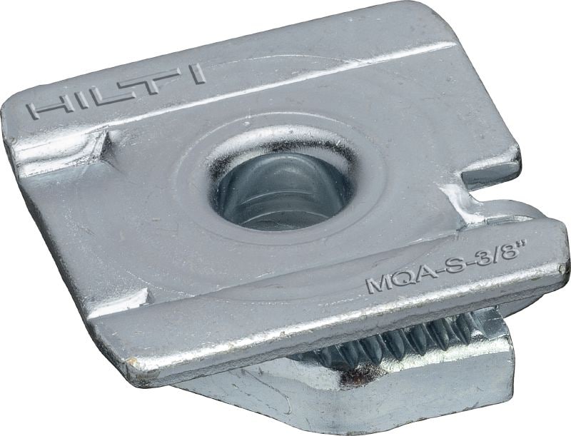 MQA-S Collier de serrage galvanisé pour raccorder les composants filetés aux entretoises