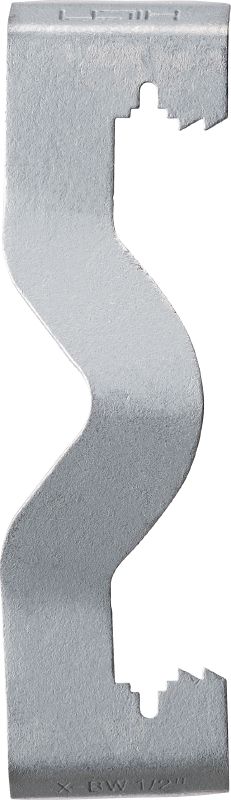 Attache Batwing X-BW MC Batwing dispositif de suspension pour la fixation de câbles unitaires MC/CA, d’ambulanciers et de conduits rigides pour la pose de tiges, de câbles ou de poutre flanges