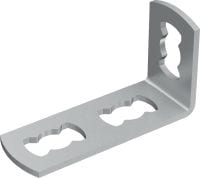 Support d’angle MQW-3 Angle de 90 degrés galvanisé pour le raccordement de plusieurs rails d’entretoise MQ