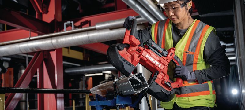 Hilti portable discount band saw