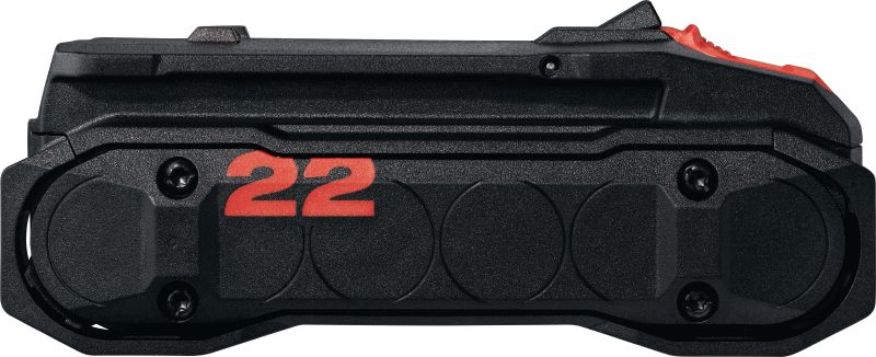Batterie Nuron B 22-55 Batterie Li-ion de 22 V compacte et légère pour tâches légères à l’aide d’outils électriques Nuron