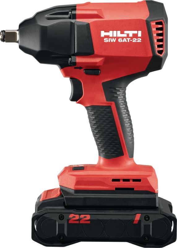 SIW 6AT-22 Mid-Torque impact wrench Power-class 22V impact wrench with robust 1/2 friction ring anvil for faster and safer anchoring and bolting