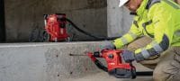 Perforateur sans fil TE 30-22 Perforateur SDS Plus (TE-C) sans fil et puissant avec système de réduction active des vibrations (AVR) et système anti-torsion (ATC) pour le forage et le burinage du béton (plateforme de batteries Nuron) Applications 1