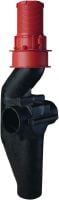 Aerator adapter Cast-in accessory to allow the installation of a single-stack waste pipe aerator system Applications 2