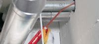 CP 620 Firestop foam Rigid and fast-curing firestop foam with excellent water resistance to help create a fire, smoke and moisture barrier around cable and mixed penetrations Applications 2