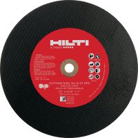 Disque à tronçonner l'acier AC-D GS Disques de coupe de l’acier général pour scies à essence