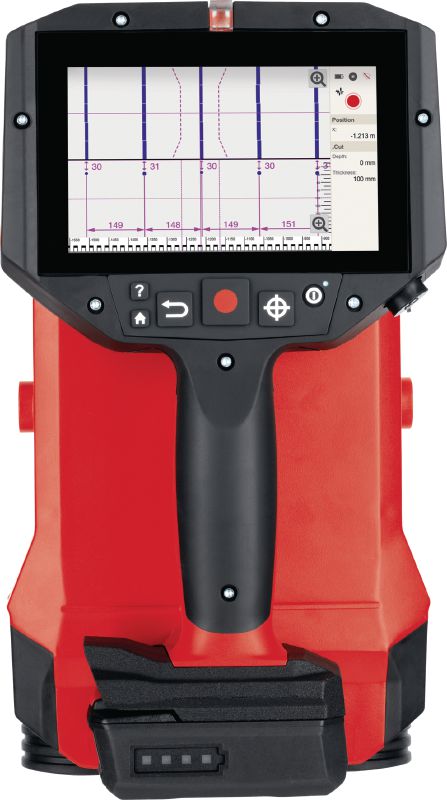 Système Ferroscan PS 300 Ferroscan conçu pour la localisation des fers d’armature, la mesure de leur enrobage et l’évaluation de leur diamètre lors de l’analyse de structure