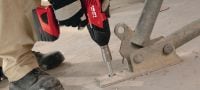 KH-EZ Screw anchor Ultimate screw anchor for quicker and more economical fastenings to concrete and grout-filled CMU (carbon steel, hex head) Applications 1