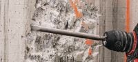 Ciseaux pointus TE-C SM Embouts à burins pointus ultra-robuste SDS Plus (TE-C) flat pour le piquage et la démolition dans le béton et la maçonnerie Applications 1