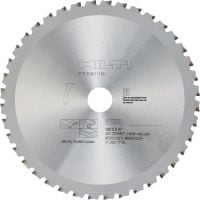 Steel circular saw blade Premium circular saw blade for straight, fast, cold cutting in metal