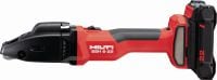 Cisaille sans fil SSH 6-22 CD pour métal Cisaille à double coupe sans fil pour découpes rapides dans les gaines spiralées et conduits de ventilation jusqu'à 4 x 0,9 mm│calibre 20 avec lames SSH CD Hilti incluses (plateforme de batteries Nuron)