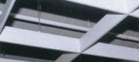 HHDCA+ Concrete ceiling anchor Economical ceiling anchor with closed eyebolt for medium-duty ceiling wire hanger applications Applications 1