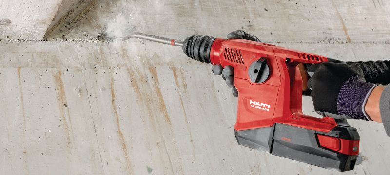 Burineur TE 300-A36 SDS Plus Burineur sans fil SDS Plus (TE-C) léger pour travaux de correction de surface sur le béton et la maçonnerie Applications 1