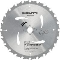 Wood/lumber circular saw blade Standard circular saw blade for fast cutting in construction wood and timber