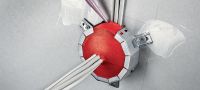 Collier coupe-feu pour câbles CFS-CC Solution permettant de rénover les passages de câbles étanches avec remplissage à 100 % Applications 3