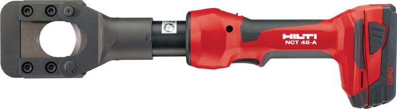 NCT 45-A - Outil de découpe de conducteurs ACSR et de haubans Ciseau à câbles ACSR et haubans en ligne sans fil d'une grande capacité de coupe : jusqu'à 1590 MCM (Falcon)/45 mm de diamètre