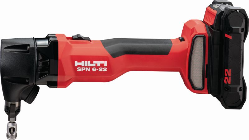 Grignoteuse sans fil SPN 6-22 CN - Cisailles, grignoteuses et outils de  coupe sans fil - Hilti Canada