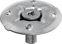 Coupelle de fixation pour caillebotis X-FCM-R (acier inoxydable) Coupelle de fixation pour caillebotis en acier inoxydable pour fixer les caillebotis de sol avec des goujons filetés dans des environnements très corrosifs
