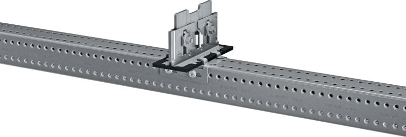 Sabot de tubage soudable MP-PS Sabot de tubage réglable avec interface de tubage soudable pour fixer des tuyaux de 21 à 328 mm (1/2 po à 12 po) de diamètre à divers matériaux supports dans des environnements légèrement corrosifs.