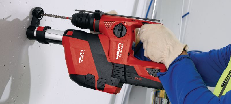 Perforateur sans fil TE 4-A22 Perforateur à batterie 22 V, avec poignée en D permettant un maniement supérieur dans les travaux en série Applications 1