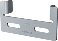 Guide de sabot de tubage MT-FPS-G Console double de guidage réglable pour fixer les sabots de tubage MP-PS aux rails lourds modulaires MT de Hilti
