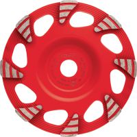 Meule diamant universelle SPX (pour DG/DGH 150) Meule diamant haute performance pour ponceuse diamant DG/DGH 150 – pour un meulage plus rapide du béton, des chapes et des pierres naturelles