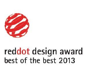                Ce produit a reçu le prix "Best of the Best" du concours Red dot design.            