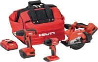 Kits de trois outils sans fil Ensembles à batterie avec trois outils