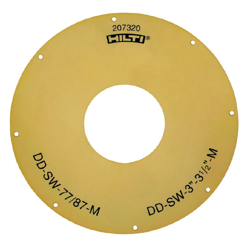 Rondelle d'étanchéité DD-SW-M Scellement pour le collecteur d’eau DD-WC-SM pour des diamètres de couronne de forage de 24 mm (15/16) à 162 mm (6 3/8)