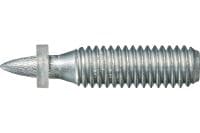 Goujons filetés X-EW10H P10 Goujon fileté en acier au carbone pour une utilisation avec les cloueurs à poudre sur acier (rondelle de 10 mm)