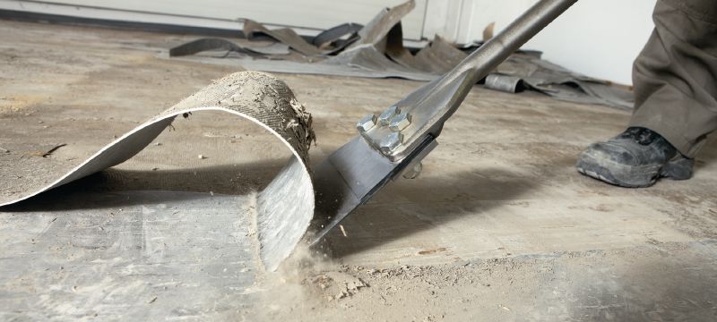 TE YX FS Floor scrapers Chisels and rod drivers Hilti Canada